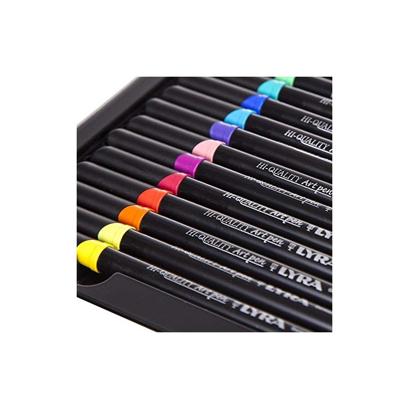 LYRA Art Pen, Fine Art Marker Set, 40 Assorted Colours,