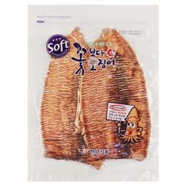 LENITH K-food Snack Soft Dried Squid - Tender and Chewy Texture, Enjoy a Richer and Deeper flavor Paired with Butter or Hot Sauce, Mayonnaise, Chili Pepper Paste 4.6oz (130g) x 1 Pack