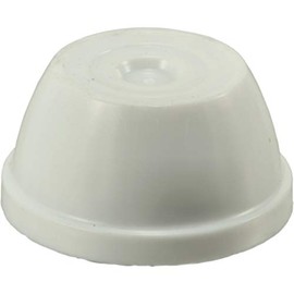 Hard-to-Find Fastener 014973221829 Push Nuts, 3/8, Piece-5,White