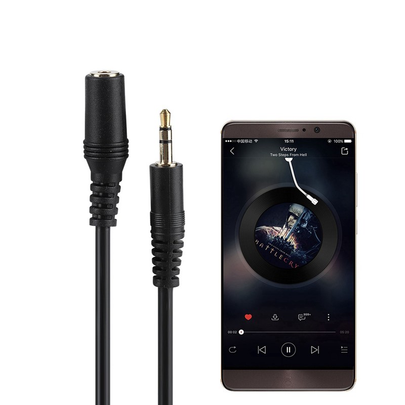 3.5mm Male to Female Audio Extension Cable Jack Aux Cable