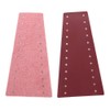2pcs Motorcycle Lever Brake Clutch Cover Microfiber Leather 15-18MM/0.59-0.71inBurgundy