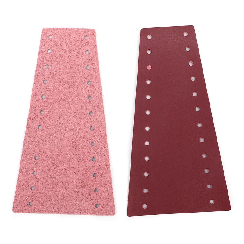 2pcs Motorcycle Lever Brake Clutch Cover Microfiber Leather 15-18MM/0.59-0.71inBurgundy