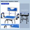 Swive Shower Chair with Arms and Back Heavy Duty 500