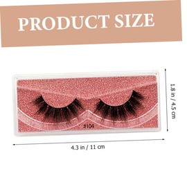 Ipetboom False Eyelashes for Women Stylish Makeup Eyelash Set Natural and Comfortable Girl Lashes