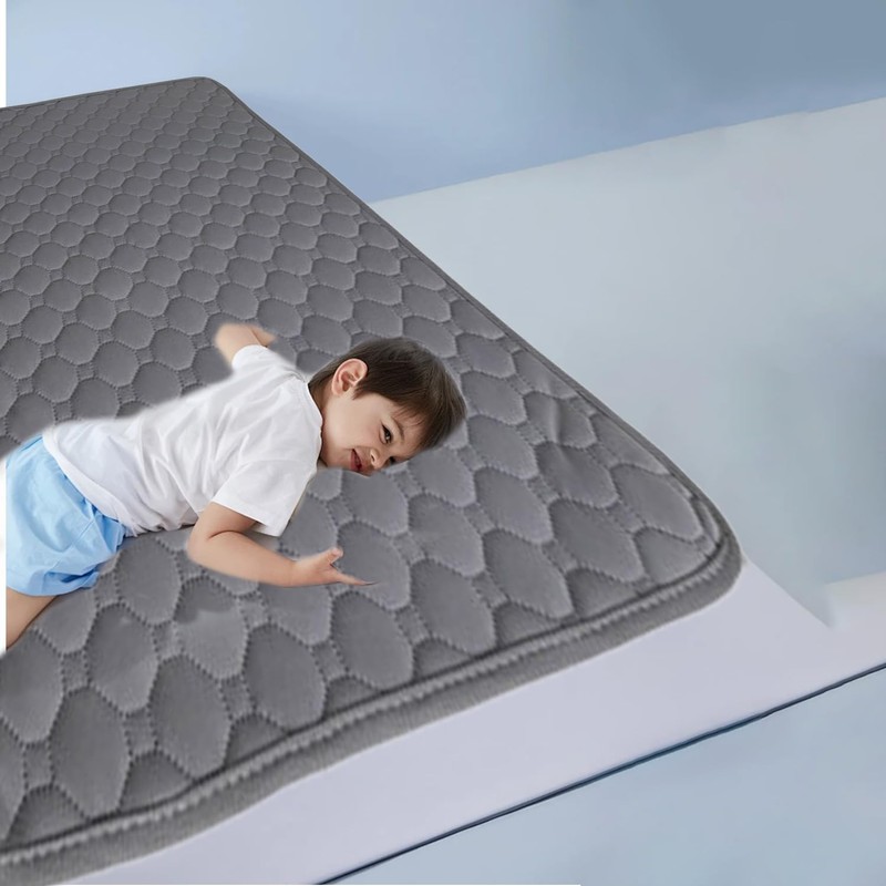 Waterproof Bed Sheet, 2PCS Reusable Incontinence Bed Pads Washable Bed