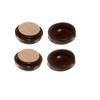 Merriway® BH00150 (8 Pcs) Castor Caster Cups with Felt Pad,