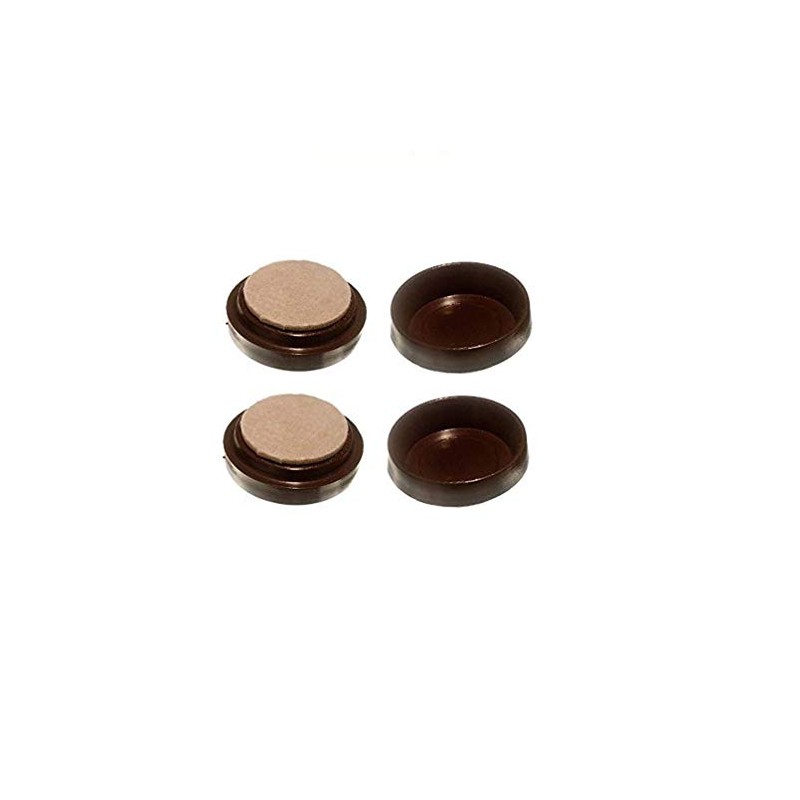 Merriway® BH00150 (8 Pcs) Castor Caster Cups with Felt Pad,