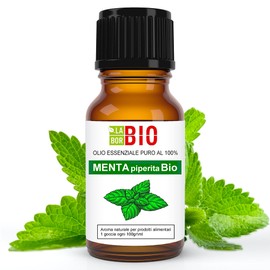 PfefferminzÖl Bio Ätherisches Öl 100% Reines 10 ml - Aromatherapie Kosmetik Therapeutische - Laborbio