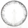 ヴェトロ・フェリーチェ Vetro Felice 349133P Platter Western Tableware Plate Silver 13.0