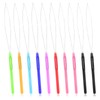 10 Pcs Hair Extension Loop Needle Threader Micro Link Loop