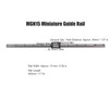MGN15 Linear Guide Core Industrial Automation Equipment Linear Motion Slide