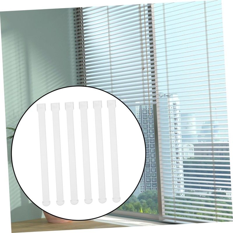 Levemolo Vertical Blind Locating Plates 100mm 50pcs Pack Sturdy Plastic