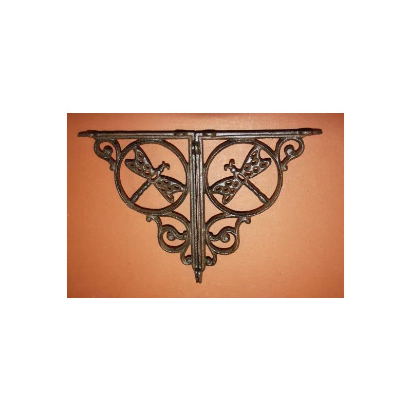 Pack of 3 Dragonfly Design Mailbox Post Accent Corbels /