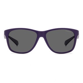 Polaroid PLD 8052/S Sunglasses Matte Black Green/Grey 47/13/130 Unisex, 80z/M9 Mt Bl Grn