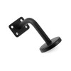 QWORK® Pack of 5 Stainless Steel Handrail Brackets Black 60