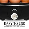 COOK WITH COLOR 350W Electric Double Layer Egg Cooker -