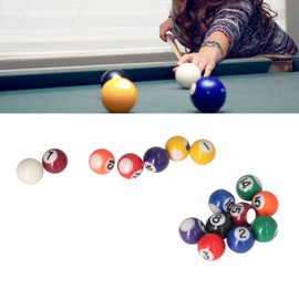 Naroote Aramith Pool Balls, Billiard Balls, 16 Balls Professional Resin Ergonomic Pro Cup Pool Balls Aramith Pro Cup Pool Balls for Mini Pool Tables