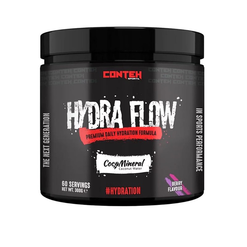 Conteh Sports Hydra Flow Premium Daily Hydration Formula 300g, 60