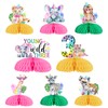 kreat4joy Young Wild and Three Party Decoration Girl, 8pcs Jungle