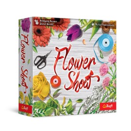 Trefl 02547 Flower Show Family Game, Card Game, Drawings of Flowers, Flower Exhibition, Multicoloured