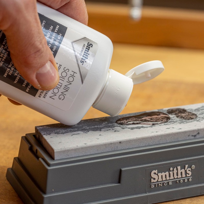 Smith's HON1 Honing Solution - 4oz Bottle - Lubricate Sharpening