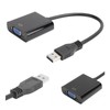 USB to VGA Adapter 1920x1080 5.0Gbps USB 3.0 to VGA