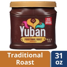 Yuban Traditional Medium Roast Ground Coffee, 31 oz