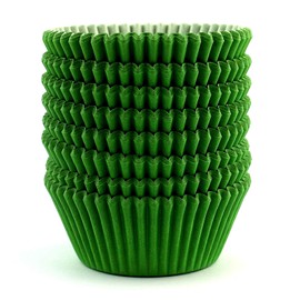 Eoonfirst Standard Size Baking Cups Christmas Day Party Cupcake Liners 200 Pcs (Green)