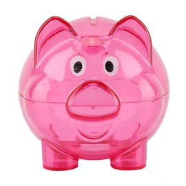 Piggy Bank, Bank Gifts Coins Bank, Cute Baby Savings Bank, for Boys for Girls(Trumpet Rose)