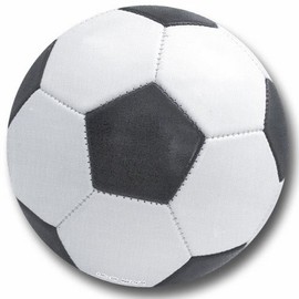 Flagline Soccer Ball - 5.75" Magnet