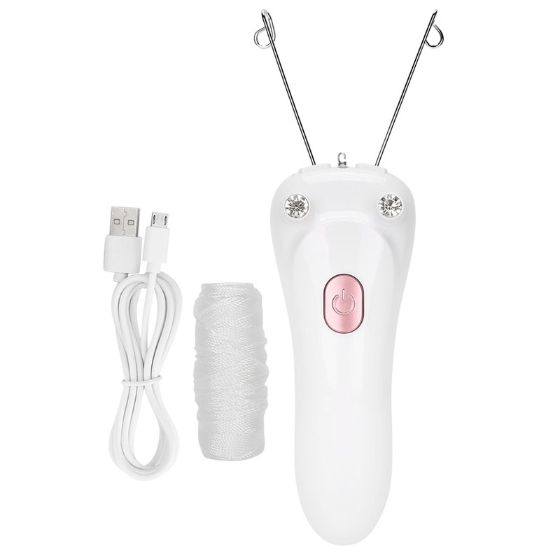 Electric Threading Epilator Hair Remover USB Charging Cotton Thread Epilator