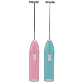 2-Piece Mini Hand Mixer, High Speed High Frequency Motor, One-Hand Control, Durable, Rustproof Stainless Steel Material, Electric Stirrer for Mixing Liquids in the Household