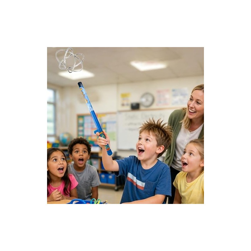 Fun Fly Stick Electric Static Wand Science Kit Education Toys