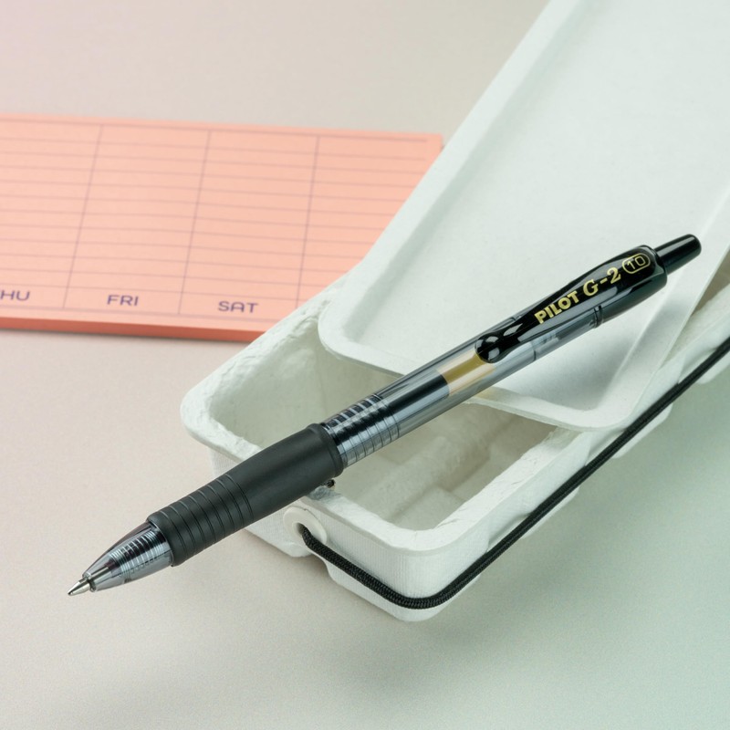 Pilot G2 Premium Gel Pens, Black Pens, Bold Point 1