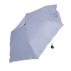 Moonbat 22-228-91861-02 Parasol Folding Umbrella, 99.99% of Light Blocking, 99% UV Protection, Heat Shielding Effect, gray