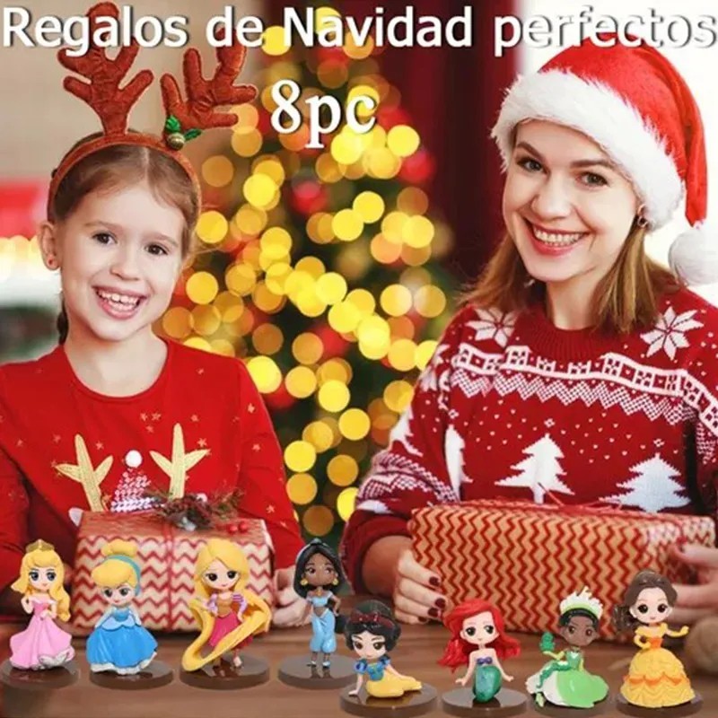 8 Piezas De Adornos De Princesa
