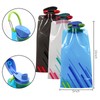 Casoter 700ml Large Foldable Water Bottles, Portable, 3 Pack, BPA