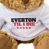 Big Red Egg EVERTON TIL I DIE - Teddy Bear