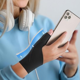 VMINZP Thumb Wrist Brace Copper Compression Stabilizer Fits Left or Right Hand