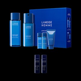 Laneige [라네즈]옴므 액티브 워터 2종 세트 [Laneige] Homme Active Water 2-Piece Set