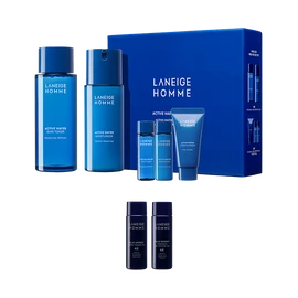 Laneige [라네즈]옴므 액티브 워터 2종 세트 [Laneige] Homme Active Water 2-Piece Set