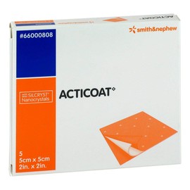ACTICOAT 5 x 5 cm Antimicrobial Wound Dressing, Pack of 5