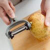 Fandcy Potato Apple Vegetable Peelers for Kitchen, Multifunctional 3-in-1 Peeler