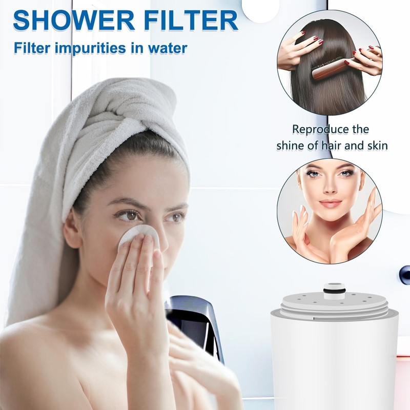 RANETLIO Shower Filter Cartridge Compatible with Aquasana® AQ-4100, AQ-4125, AQ-4105