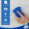 MR.SIGA Esponja Exfoliante de celulosa antiarañazos para Cocina, Doble Cara,