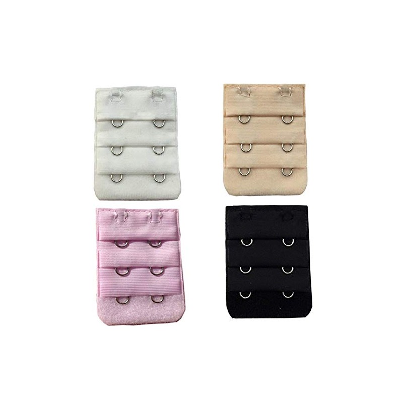 3 Pieces Women Bra Straps Extender Bra Extension Straps 3