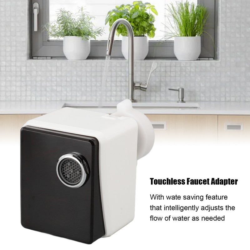 Touchless Faucet Adapter Water Saving Automatic Faucet Motion Sensor Control