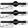 Max FKM Rubber Quick Release Watch Strap - 20 mm,