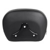 Unbranded PU Leather Sissy Bar Backrest Bracket For Harley Touring