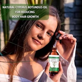 Aceite De Cyperus Rotundus Para La Depilación, Aceite Natural De Cyperus Rotundus Para Reducir El Crecimiento De Vello No Deseado, Calmante E Hidratan